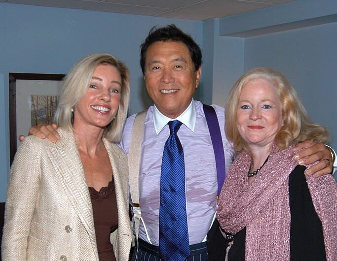 Kim Kiyosaki, Robert Kiyosaki e Sharon Lechter 