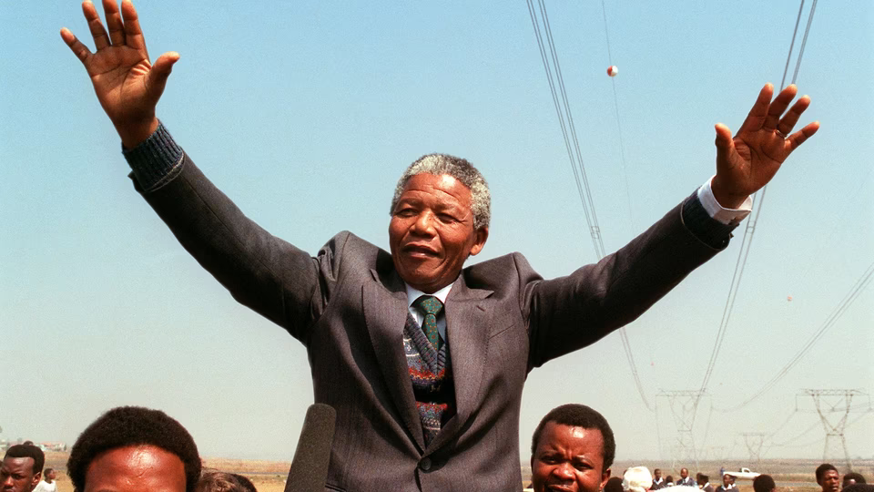 Nelson Mandela autor presidente historia